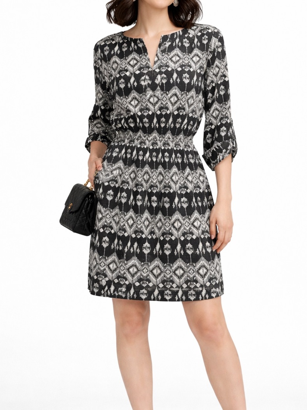 Caramela Patterned Dress